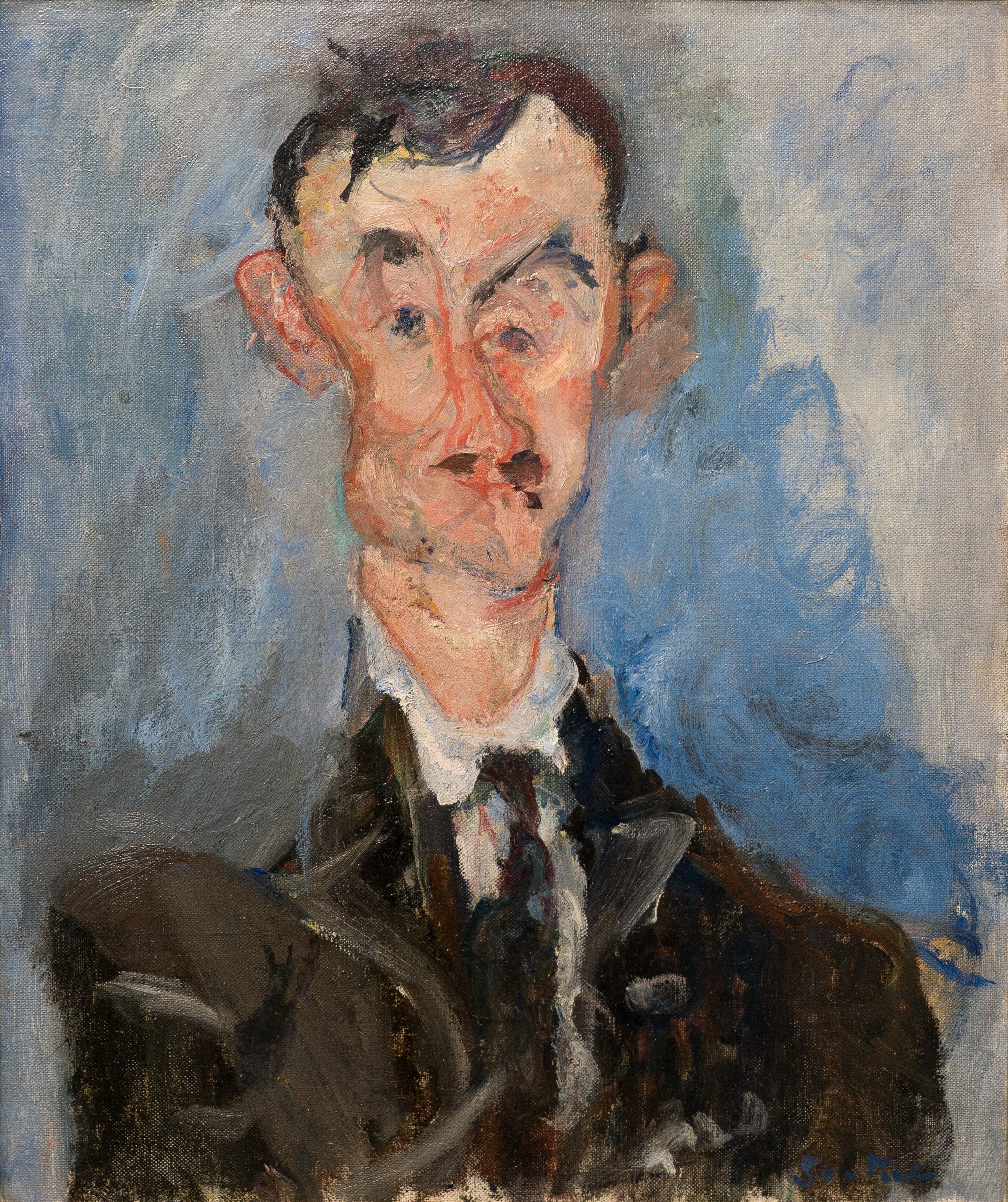 Portrait d'homme - Chaïm Soutine