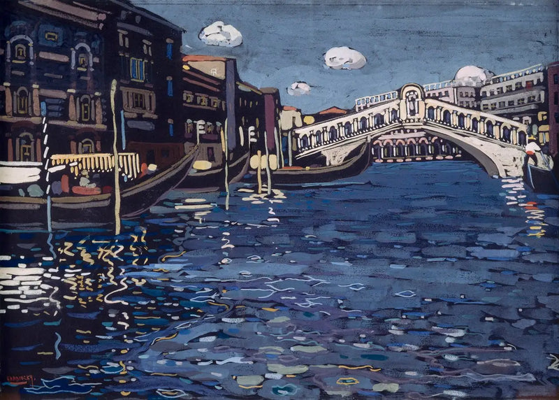 Souvenir of Venice 4 (Rialto Bridge) - Vassily Kandinsky