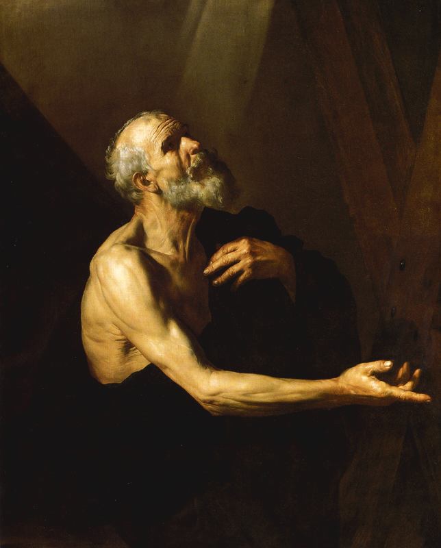 Saint Andrew - Jusepe de Ribera