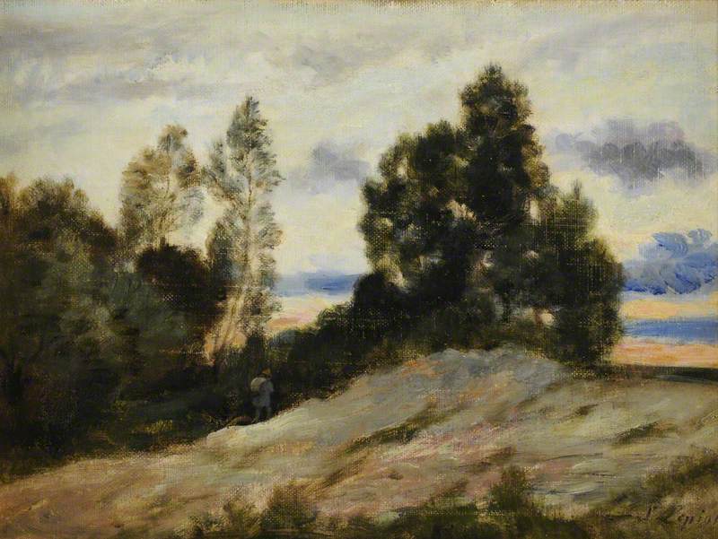 Leaved landscape - Stanislas Lépine