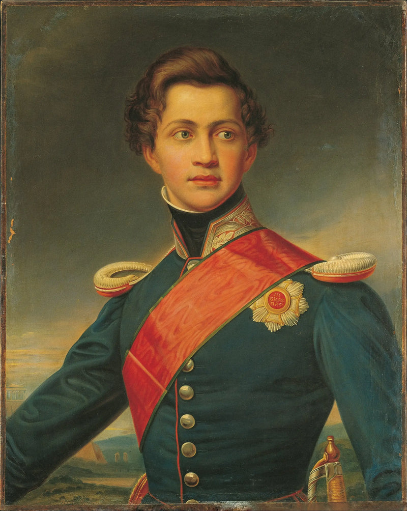Portrait of Othon as a young man - Joseph Karl Stieler