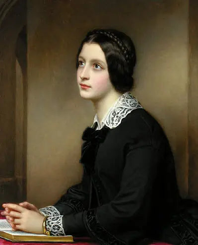 Portrait of Maria Dietsch - Joseph Karl Stieler