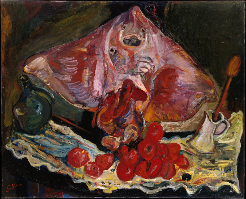Still Life with Rays - Chaim Soutine