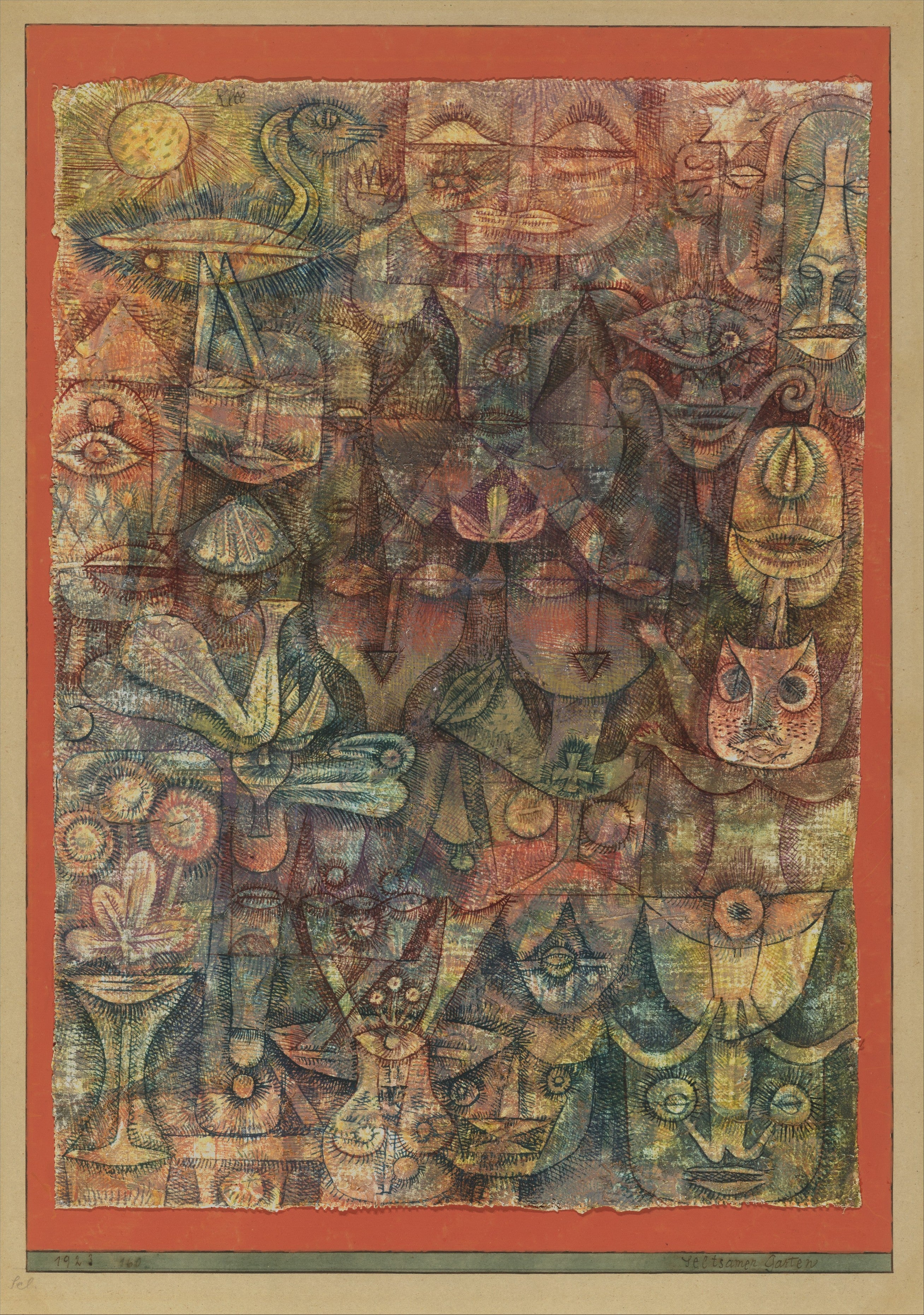 Strange Garden - Paul Klee