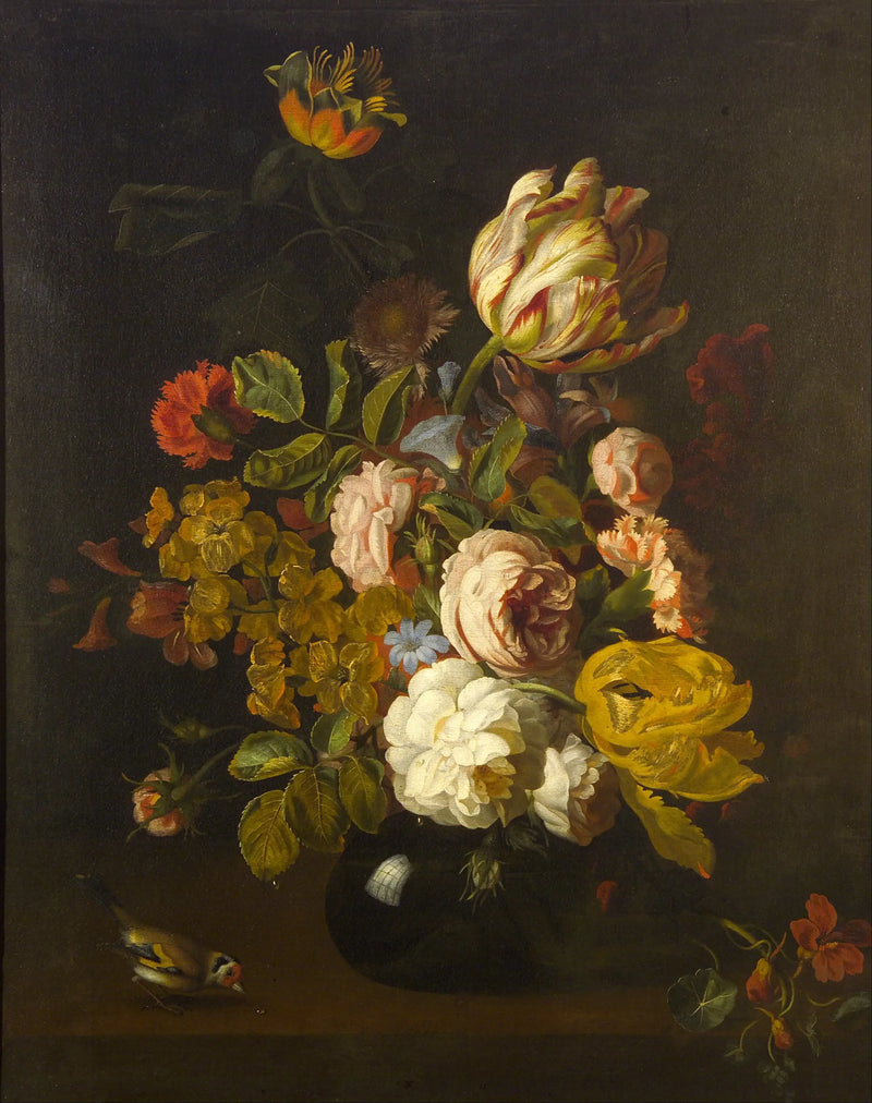 Still life with flowers - Tobias Stranover