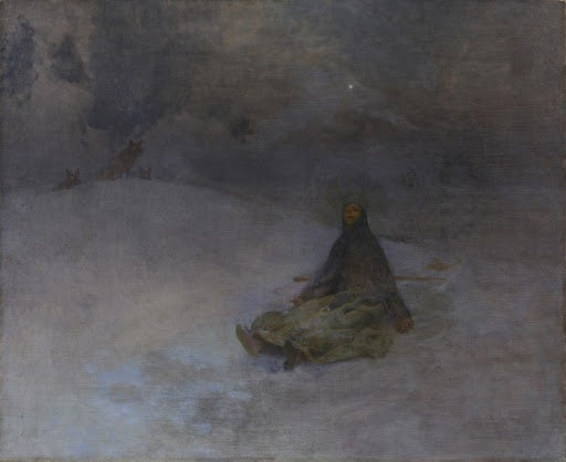 Study for Woman in the Desert 2 - Alphonse Mucha