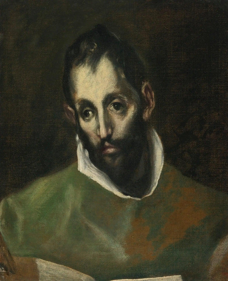 Head of Saint Luke the Evangelist - El Greco