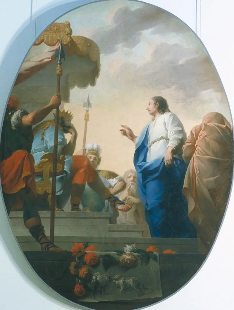 Joseph explains the Pharaoh's dreams - Pierre Subleyras