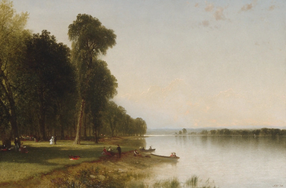 Journée d’été sur le lac Conesus - John Frederick Kensett - Alpha Reproduction