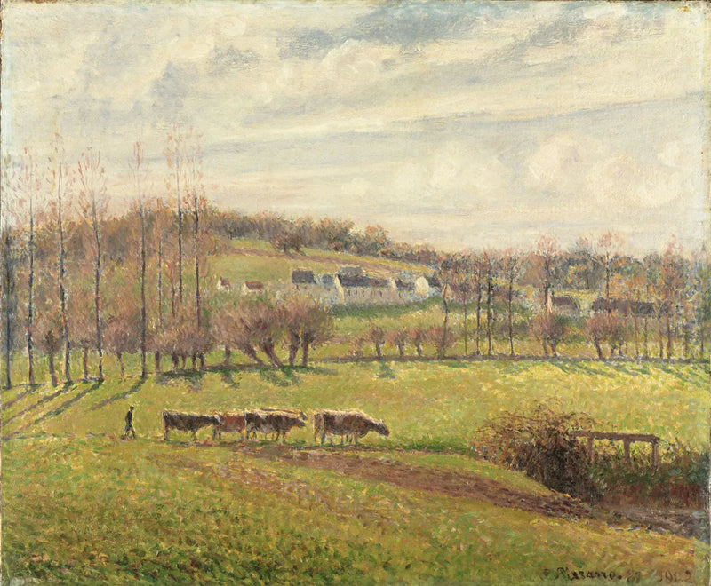 Summer Landscape, Éragny - Camille Pissarro