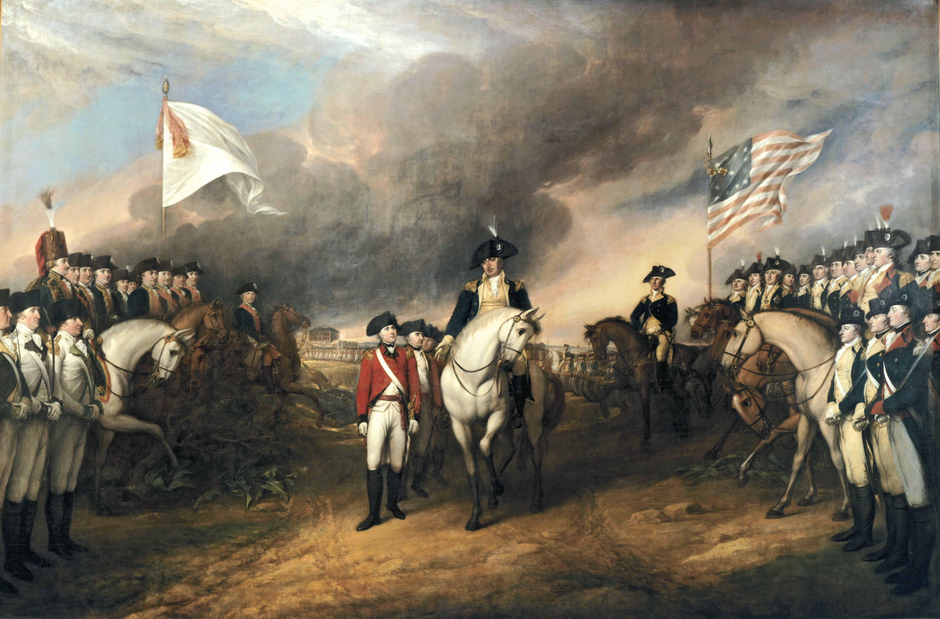 La Reddition de Lord Cornwallis - John Trumbull