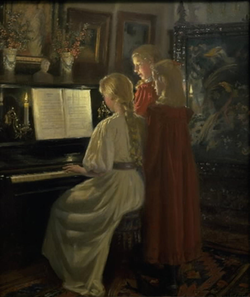 Children Who Sing - Michael Peter Ancher