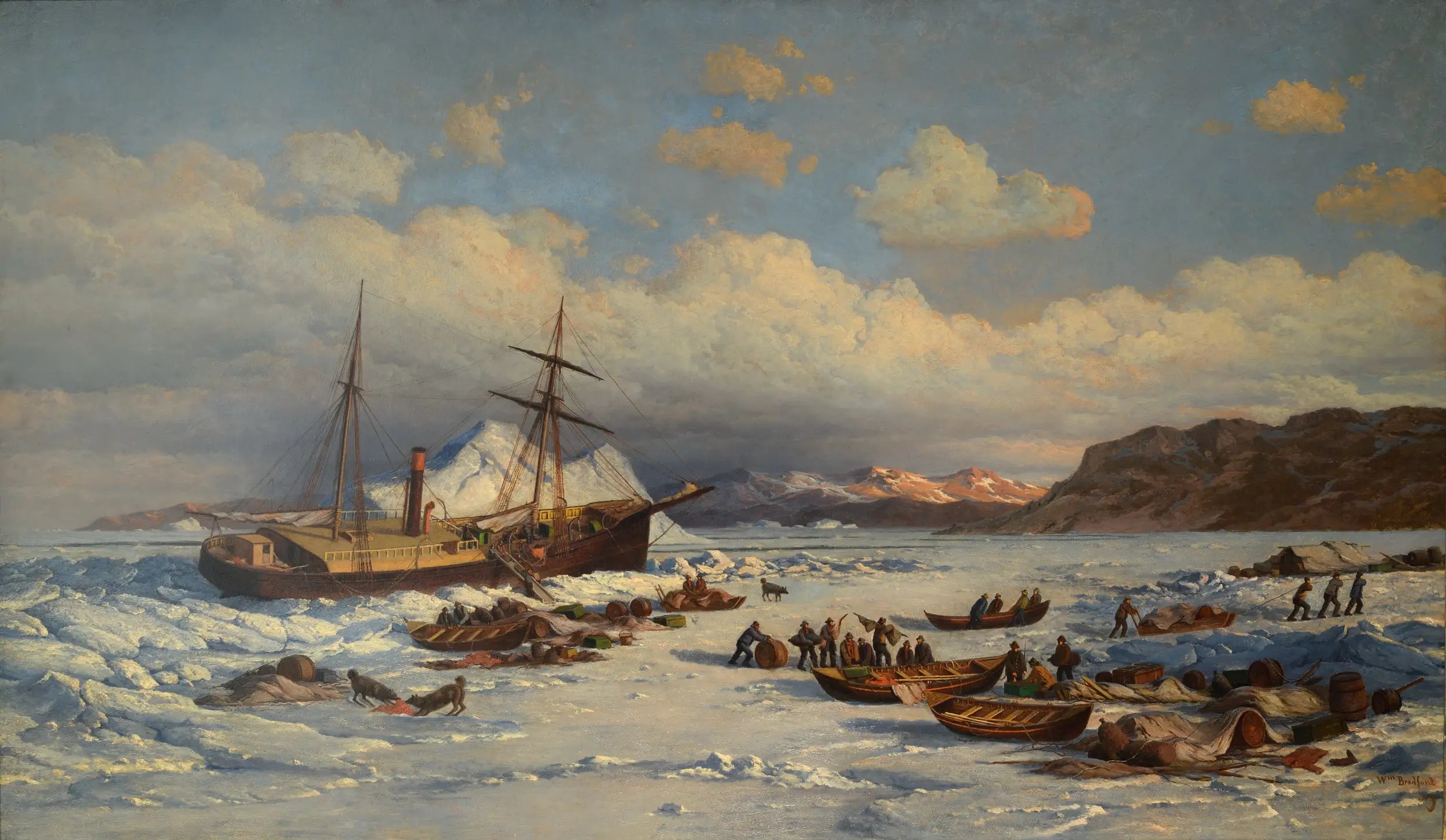 Voyage du Polaris - William Bradford - Alpha Reproduction