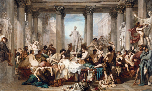 The Romans of the Decadence - Thomas Couture (1847)