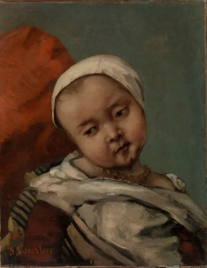 Tête d’enfant - Gustave Courbet - Alpha Reproduction