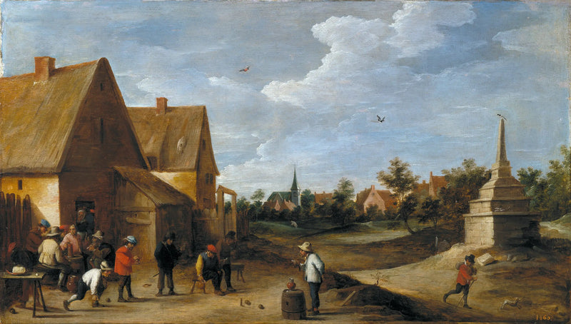 The Bowling Game - David Teniers the Younger