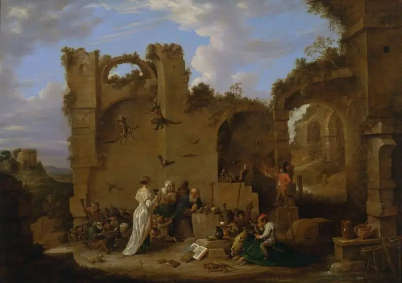 The Temptation of Saint Anthony - David Teniers the Younger