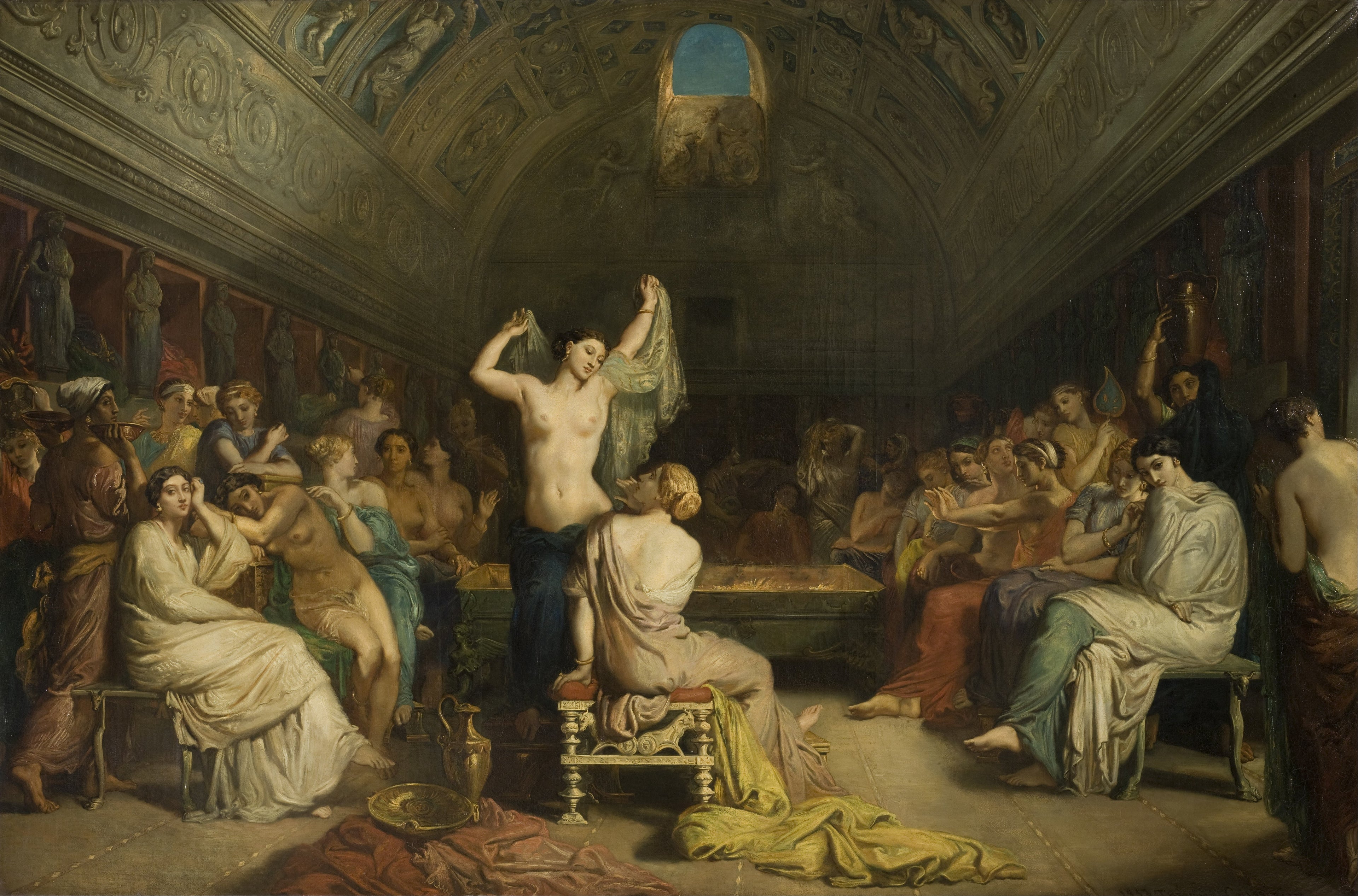 Le Tepidarium - Théodore Chassériau - Alpha Reproduction