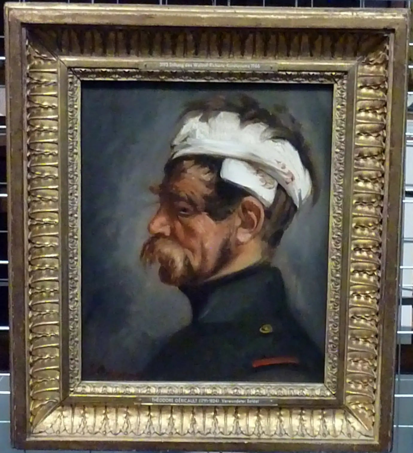 Reproduction du tableau « Soldat blessé - Théodore Géricault » par Alpha Reproduction en peinture à l’huile
