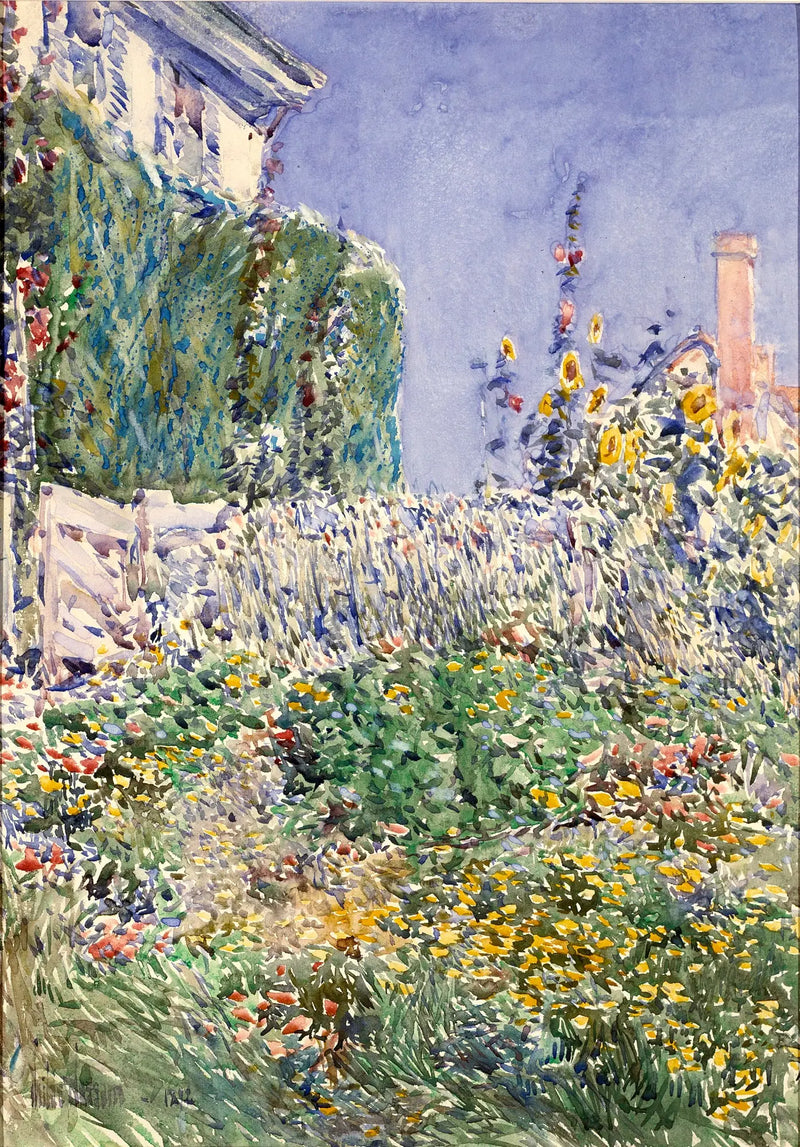 The Garden of Thaxter - Childe Hassam