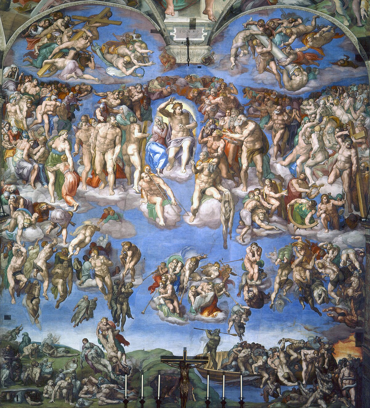 The Last Judgment – Michelangelo (1536–1541)
