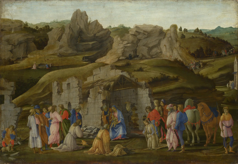 Adoration of the Magi - Filippino Lippi