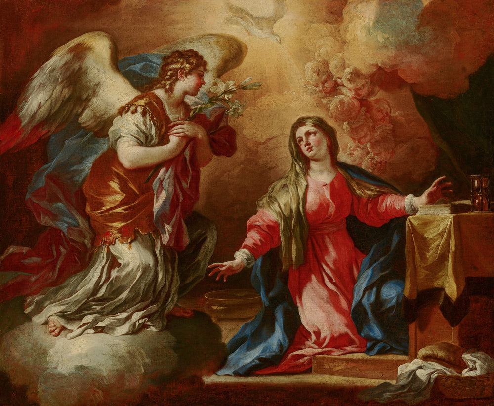 L’Annonciation - Francesco Solimena - Alpha Reproduction