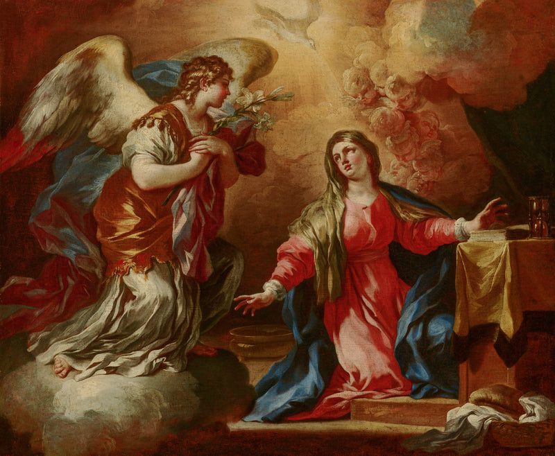 The Annunciation - Francesco Solimena