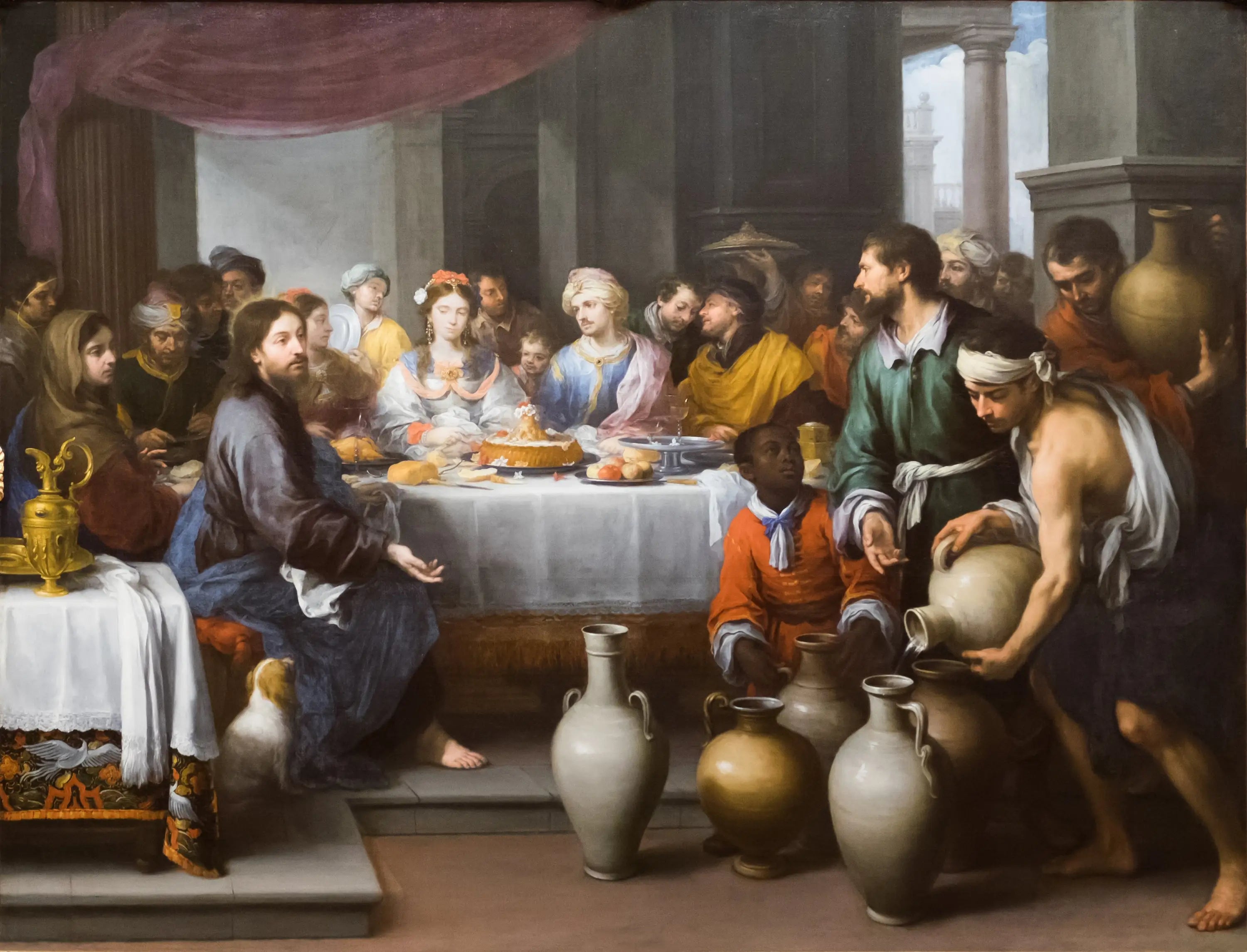 Les Noces de Cana - Bartolomé Esteban Murillo - Alpha Reproduction
