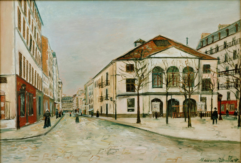 Théâtre de l’Atelier, Place Dancourt - Maurice Utrillo