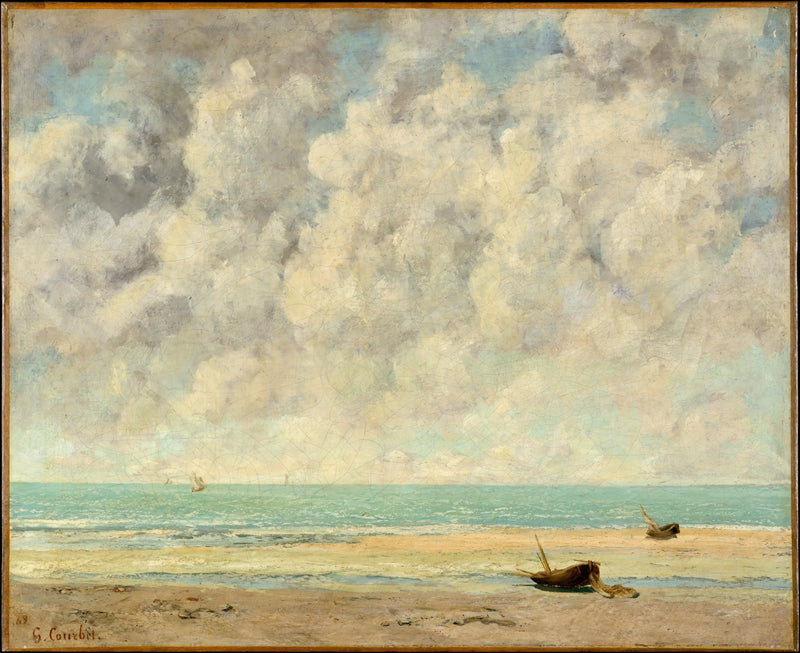 Calm Sea - Gustave Courbet