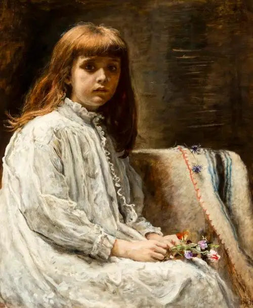 The Convalescent - John Everett Millais