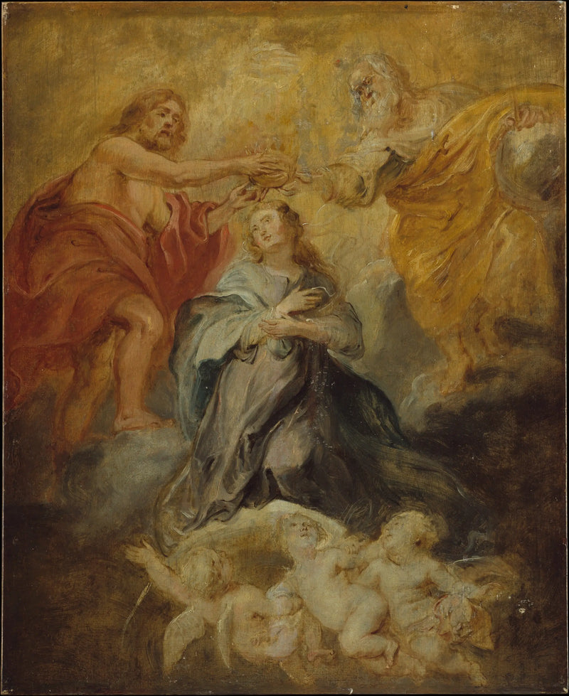 The Coronation of the Virgin - Peter Paul Rubens