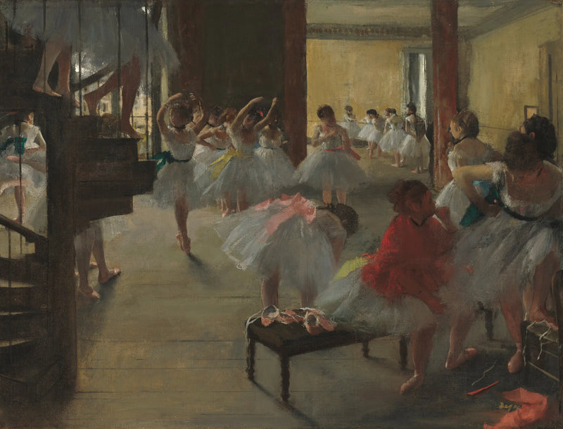 The Dance Class - Edgar Degas