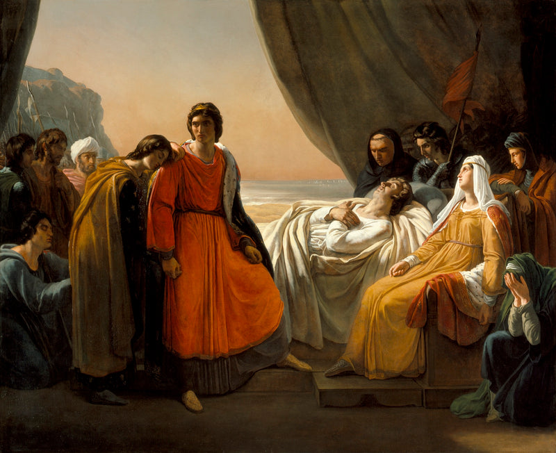 The Death of Saint Louis - Ary Scheffer