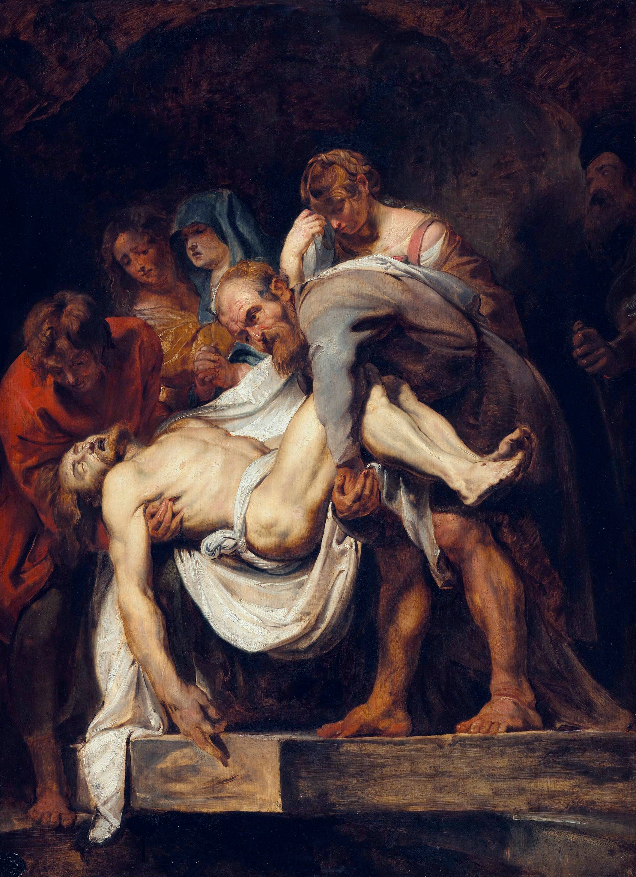 The Entombment - Peter Paul Rubens