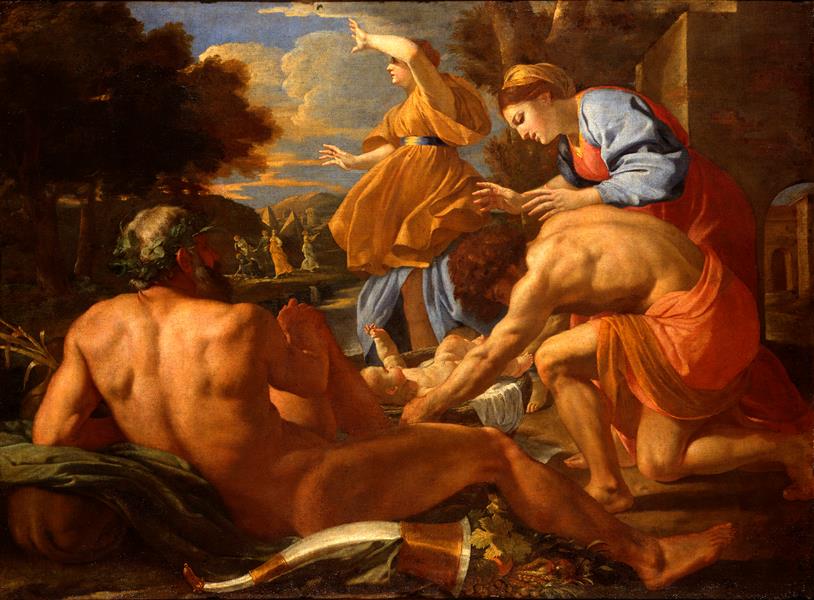 L'Exposition de Moïse - Nicolas Poussin