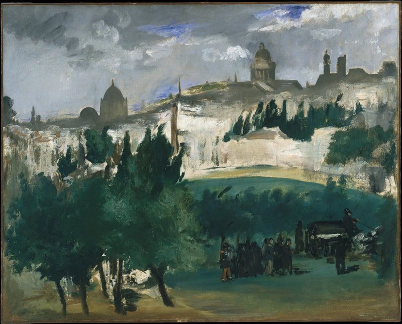 The Burial - Édouard Manet