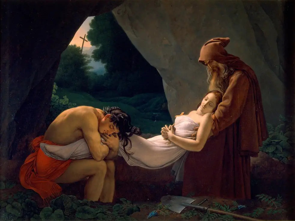 Atala portée au tombeau - Anne-Louis Girodet - Alpha Reproduction