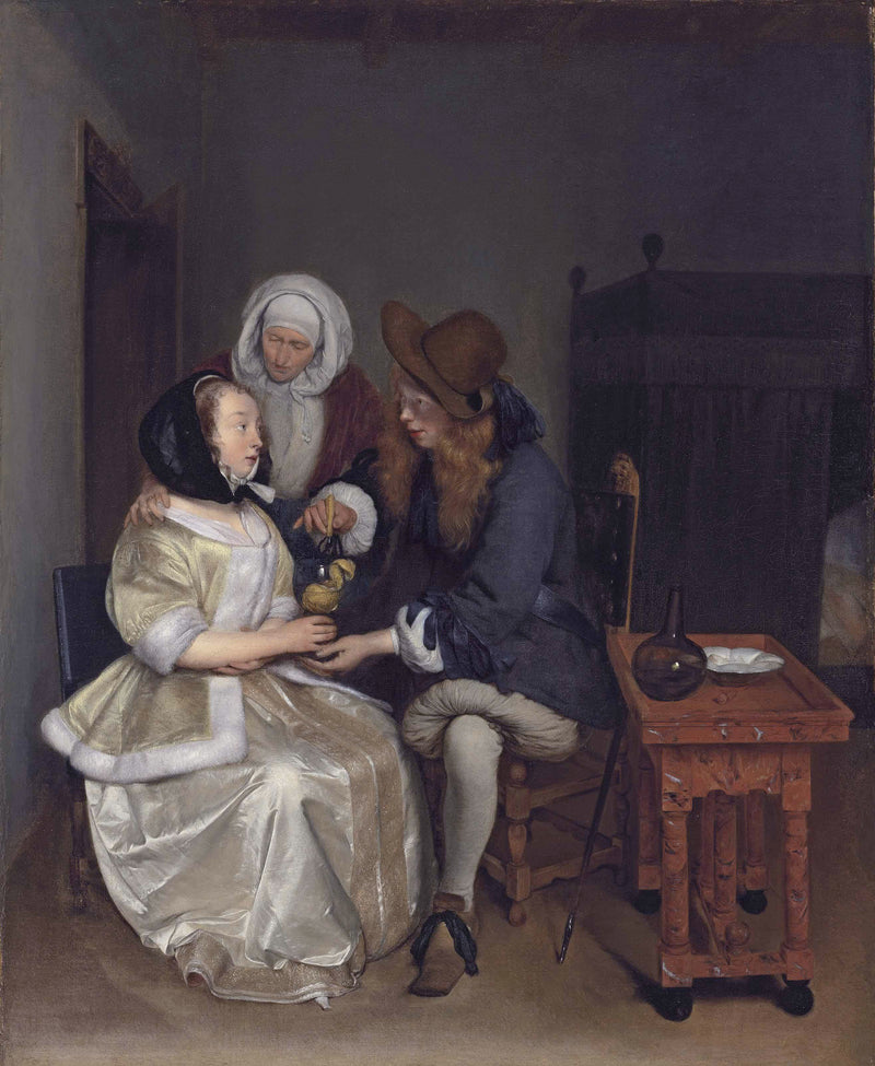 Un verre de limonade - Gerard ter Borch