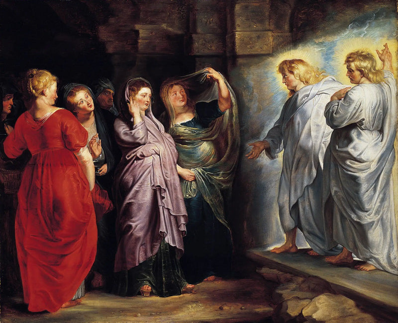 The Holy Women at the Tomb - Peter Paul Rubens