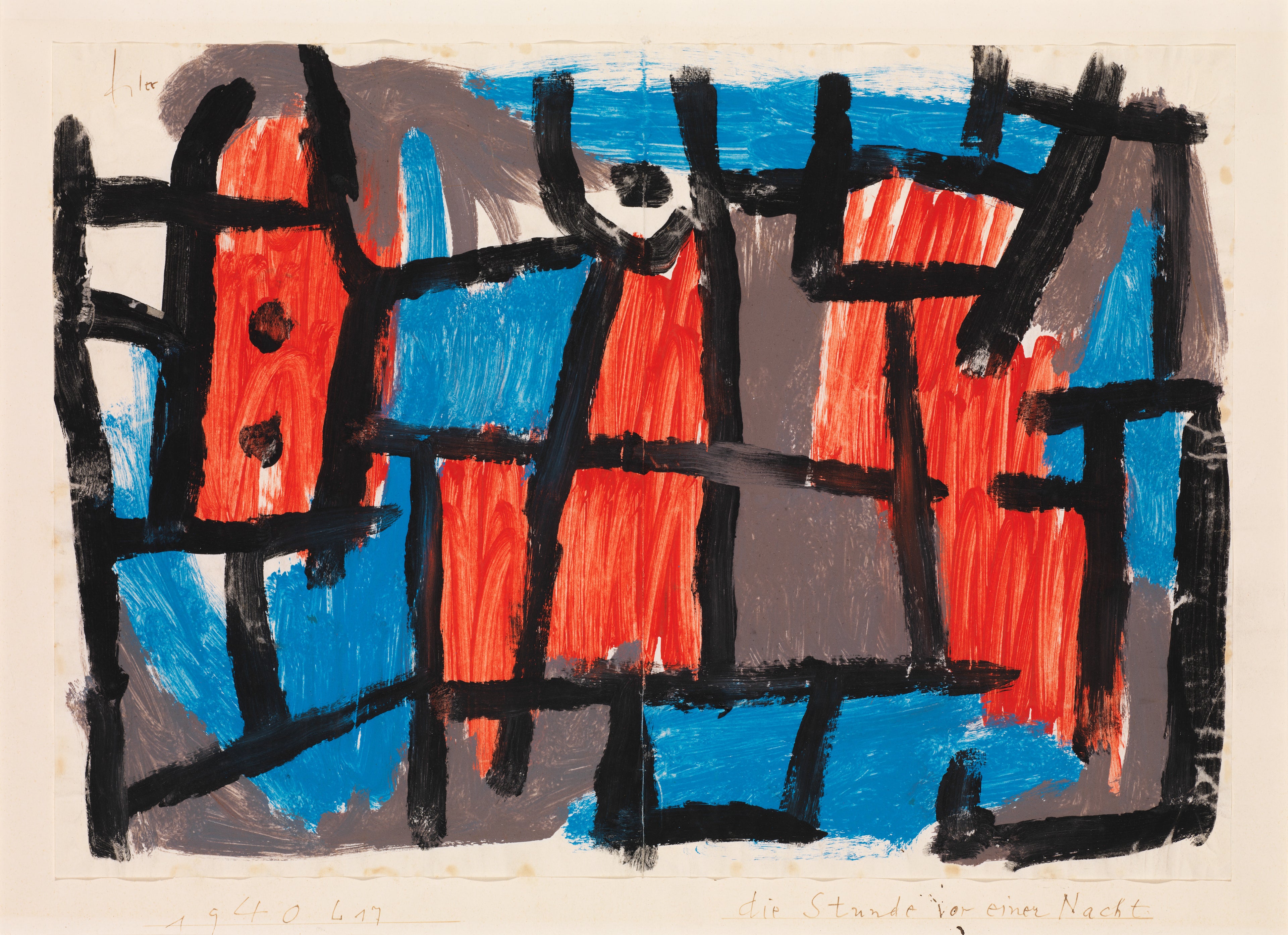 The Hour Before a Night - Paul Klee