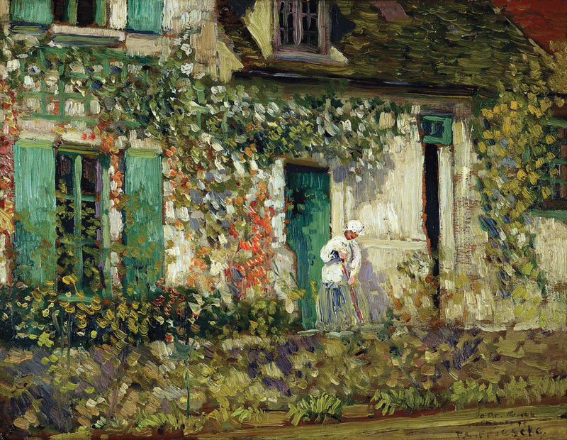 The House of Giverny - Frederick Carl Frieseke