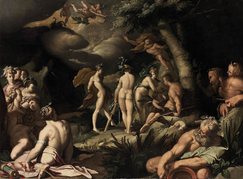 Le Jugement de Paris - Abraham Bloemaert
