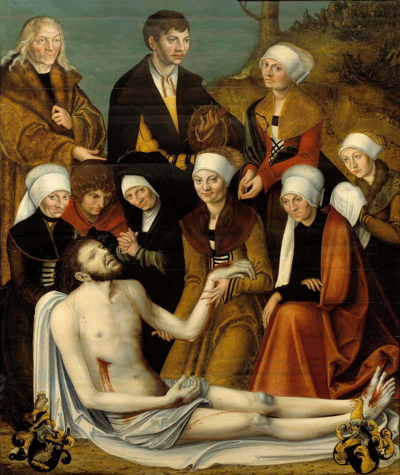 The Lamentation over the Body of Christ - Lucas Cranach the Elder