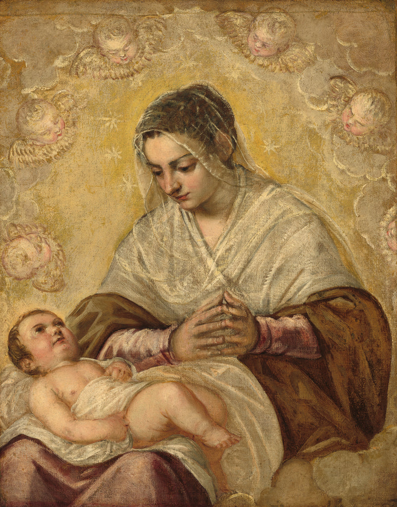 The Madonna with the Stars - Jacopo Tintoretto