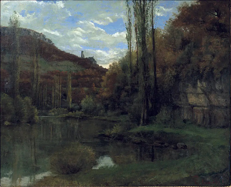 The Mirror of Scey - Gustave Courbet