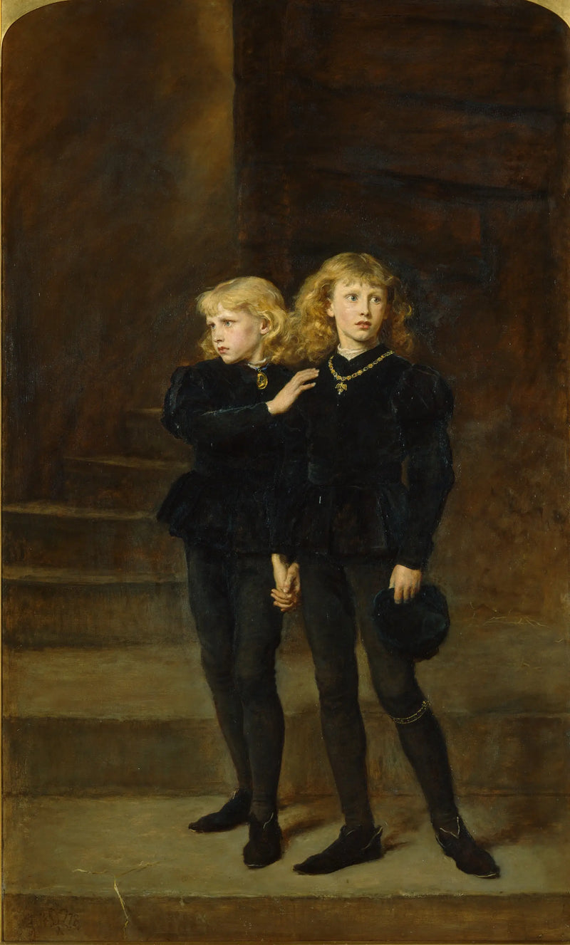 The Princes in the Tower - John Everett Millais