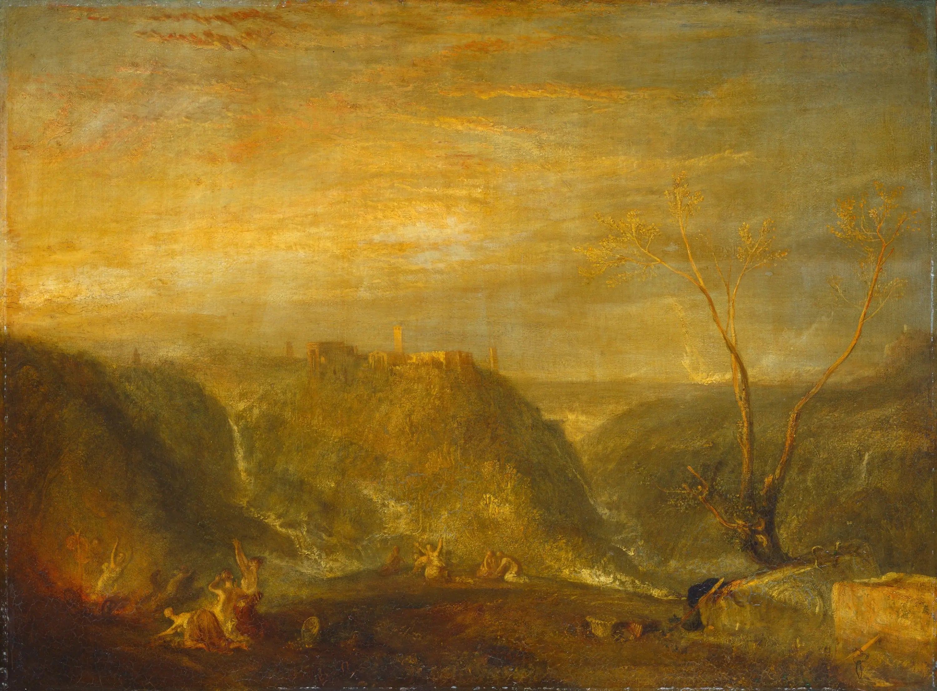 Reproduction du tableau « The Rape of Proserpine - J. M. W. Turner » par Alpha Reproduction en peinture à l’huile