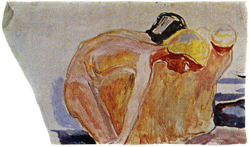 Reproduction du tableau « Les Chercheurs : groupe d'enfants debout - Edvard Munch » par Alpha Reproduction en peinture à l’huile